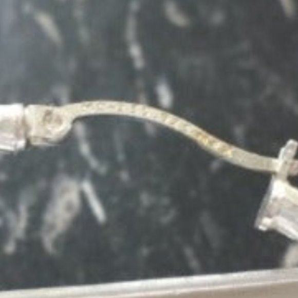 925 Sterling Silver Big Hoop Earrings 2 1/2 inches in diameter - Picture 9 of 11